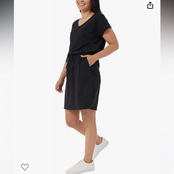 32 DEGREES Cool Women's Short Sleeve Comfy Elastic Waist - Picture 2 of 9